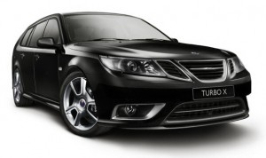 saab black turbo x 3