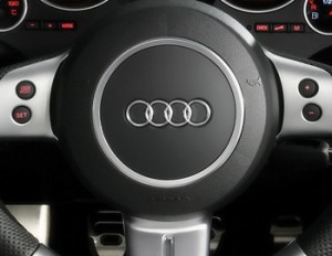 audi logo volan